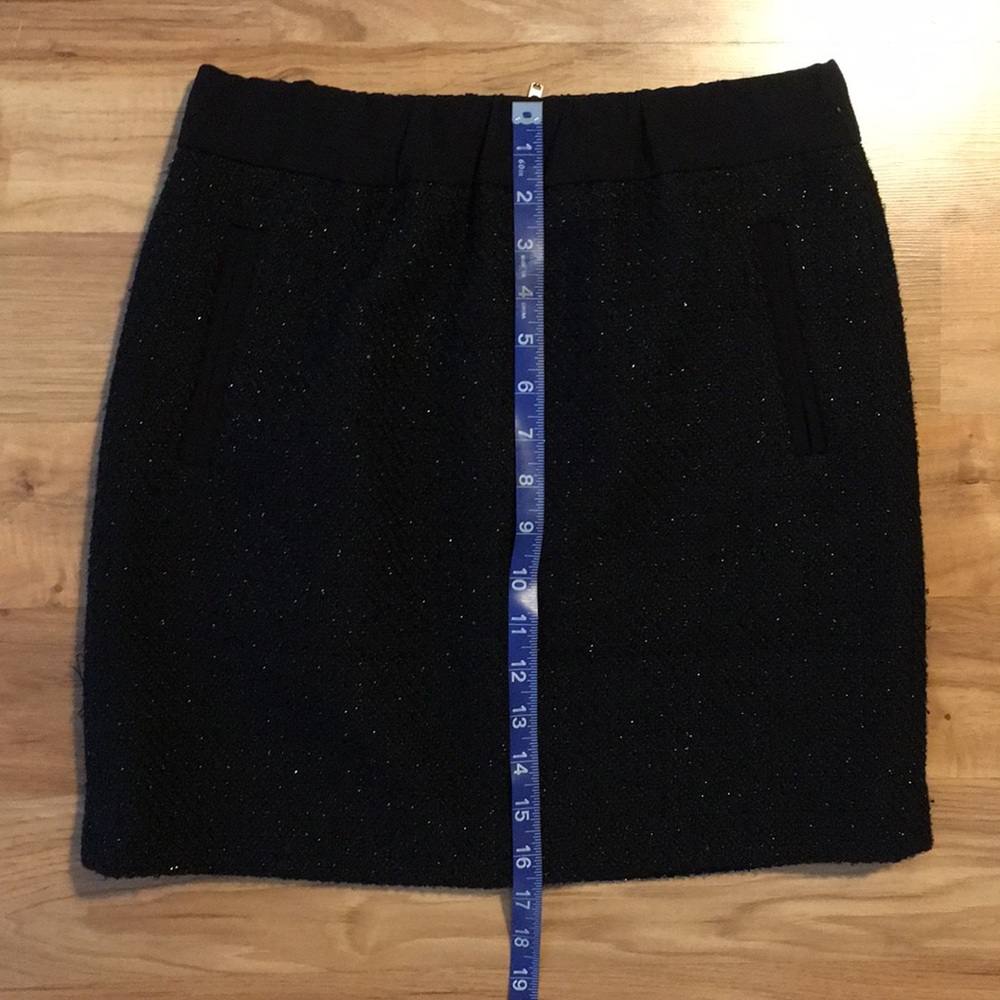 LOFT black mini skirt - Picture 5 of 7